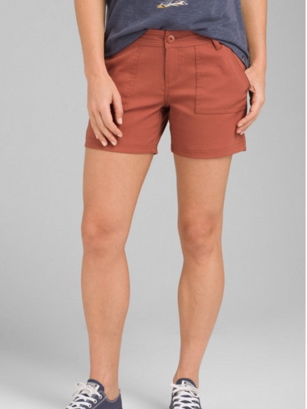 Prana Olivia Shorts Women’s Hiking Utility Shorts in Chai